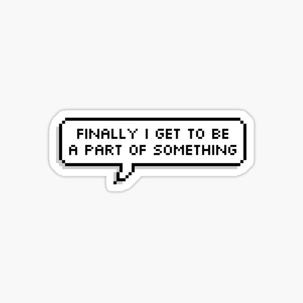 OWL HOUSE Hooty "Part Of Something" Sticker