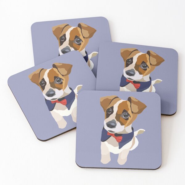 Item preview, Pomchi Russell Dog Portrait Digital Illustration designed and sold by sherylwylie.