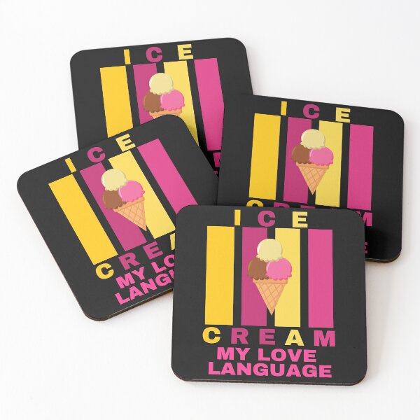 Item preview, Ice Cream is my Love Language designed and sold by CaitU.