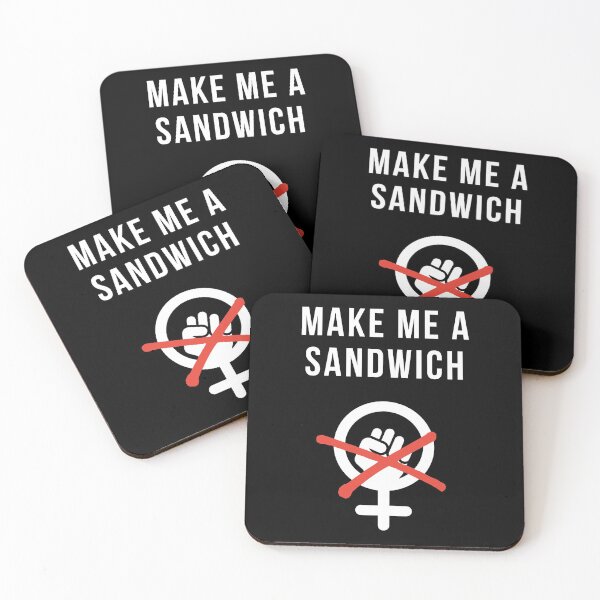 Item preview, make me a sandwich | funny anti feminism designed and sold by DeltaWhiskey-.