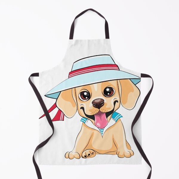 Item preview, Cute Little Puppy With Hat designed and sold by SuperDogsEmpire.