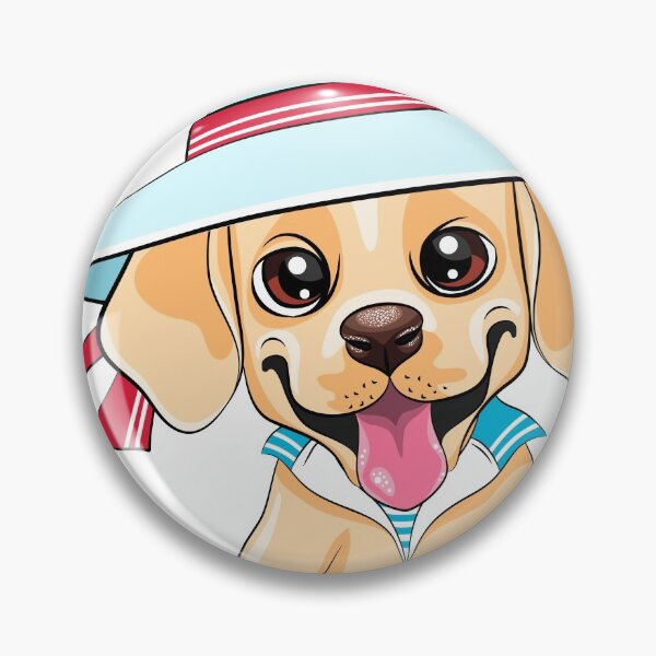 Item preview, Cute Little Puppy With Hat designed and sold by SuperDogsEmpire.