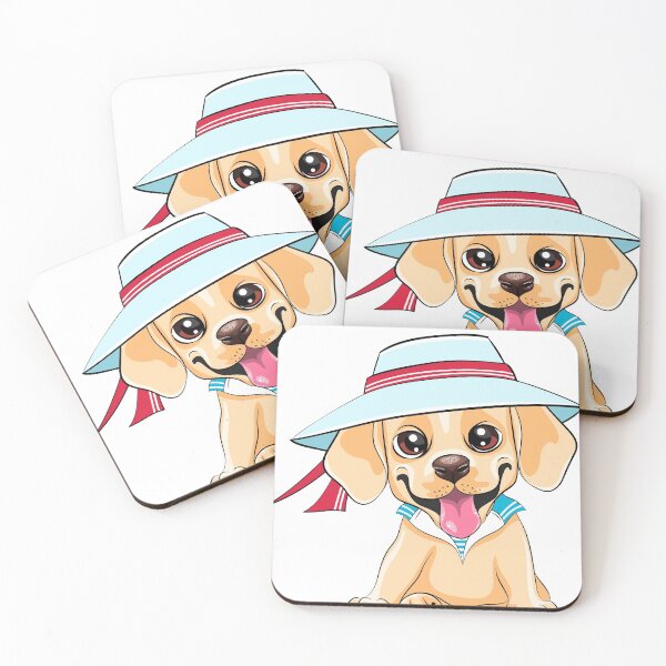 Item preview, Cute Little Puppy With Hat designed and sold by SuperDogsEmpire.