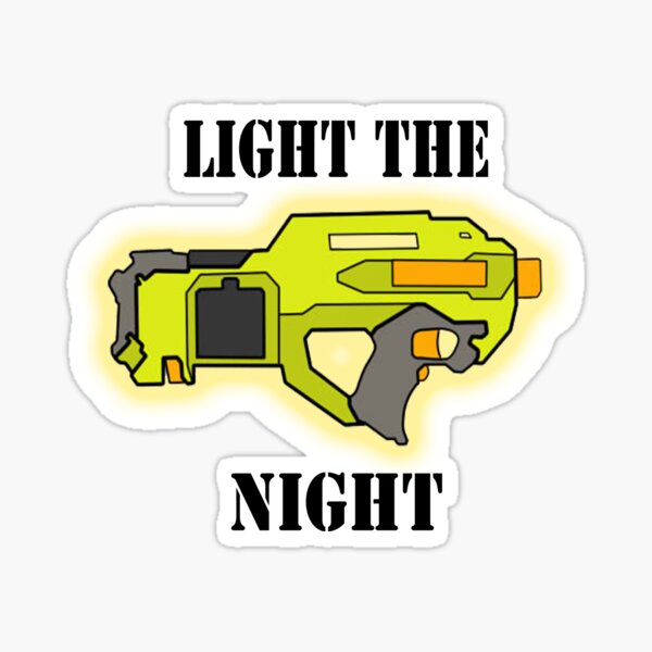 Modern Nerf Logo Decal