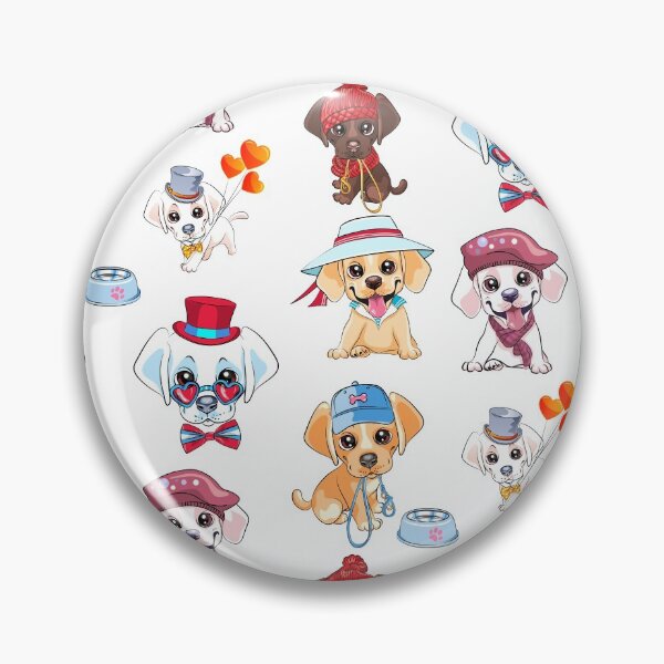 Item preview, Cute Little Puppies With Hats designed and sold by SuperDogsEmpire.