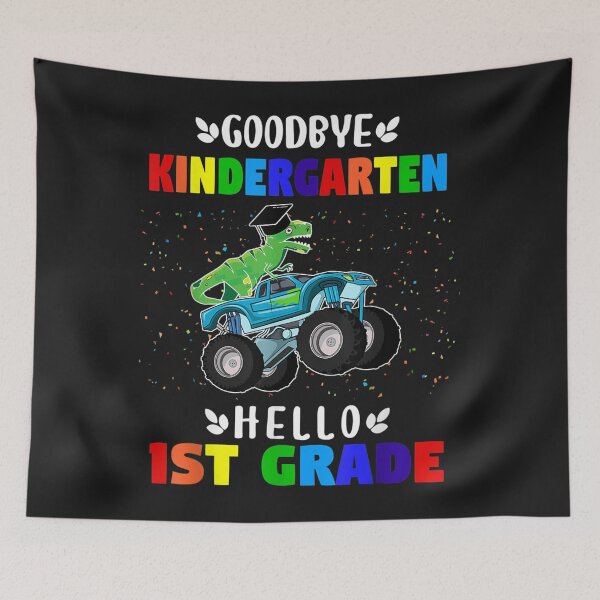 Item preview, Goodbye Kindergarten Hello First Grade Graduation Boy designed and sold by jamielottie.