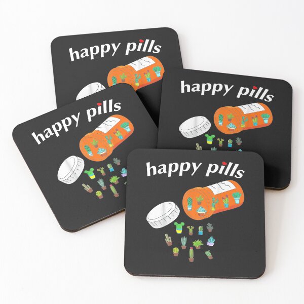 Item preview, Happy Pills Succulent Cactus Plants Gardening designed and sold by jamielottie.