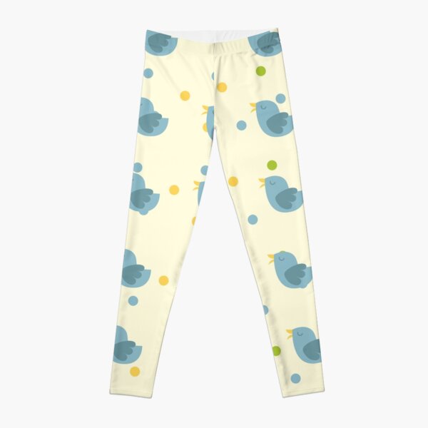 Pattern design bird Leggings