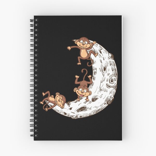 Item preview, Monkey Jungle Apes Moon Landing Gift Astronaut Moon designed and sold by DSWShirts.