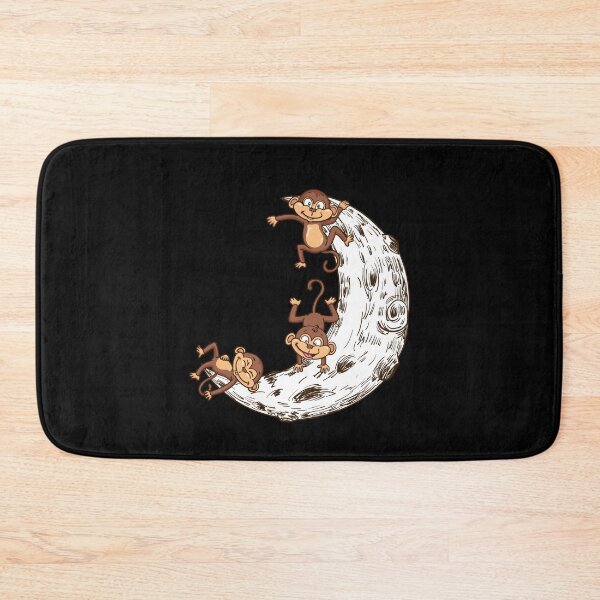 Item preview, Monkey Jungle Apes Moon Landing Gift Astronaut Moon designed and sold by DSWShirts.