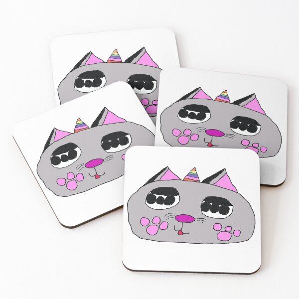 Item preview, Unicorn cat designed and sold by Jennifer Létourneau.