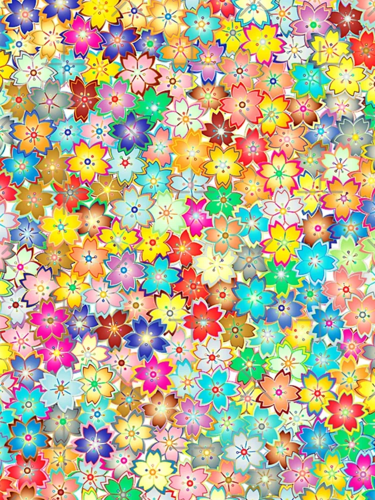 Thumbnail 4 of 4, iPhone Case, Spring Floral Patterned Design designed and sold by Youpattern.