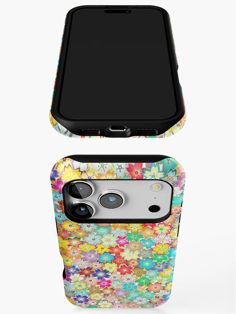 Thumbnail 3 of 4, iPhone Case, Spring Floral Patterned Design designed and sold by Youpattern.