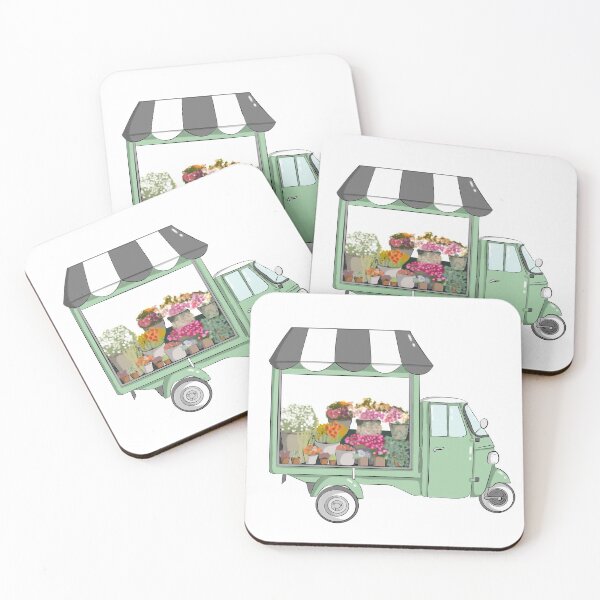 Item preview, Floral Truck Shop designed and sold by Lizzamour.