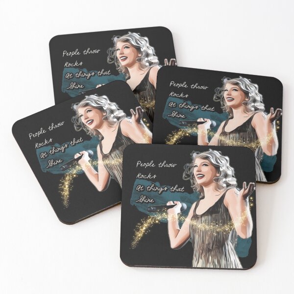 Item preview, People throw rocks at things that shine designed and sold by Jenscolors.