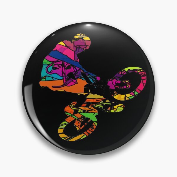 Item preview, cool mountain biker in beautiful colors designed and sold by Denis Rösler.