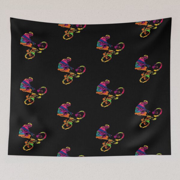 Item preview, cool mountain biker in beautiful colors designed and sold by Denis Rösler.