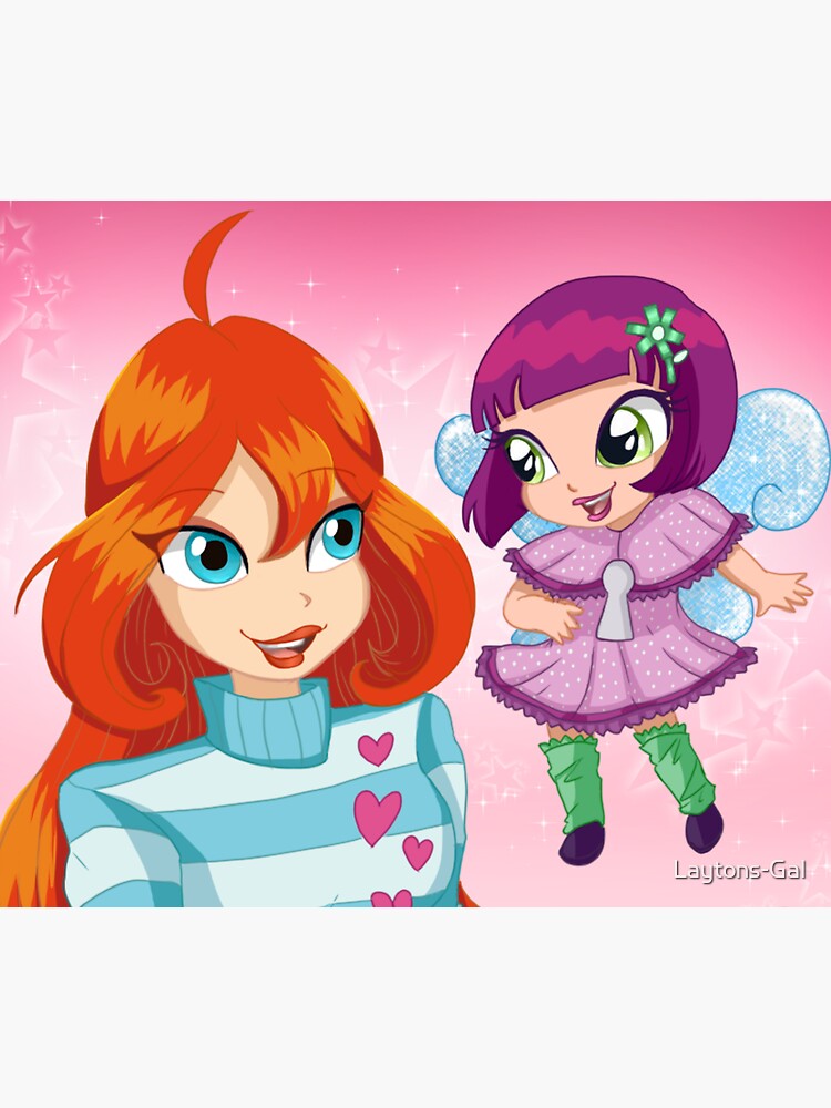 Bloom - Winx Club Character Sticker for Sale by mavendesigner