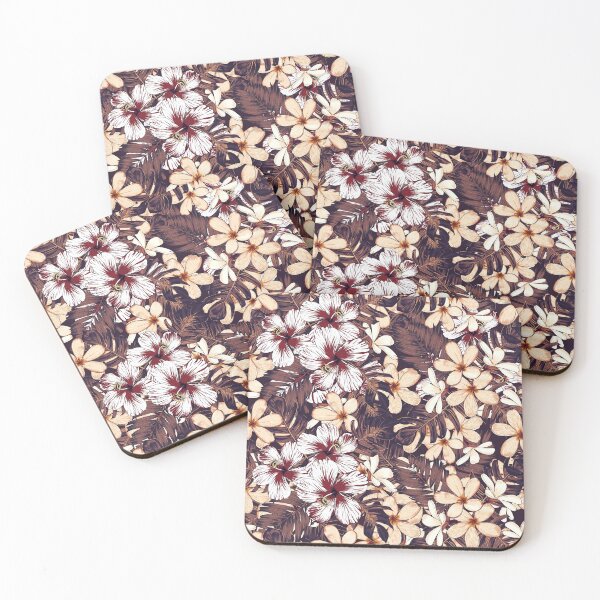 Item preview, Groovy Hawaiian Floral Pattern designed and sold by nouveaudecor.