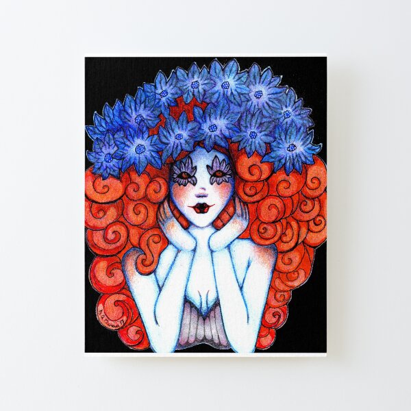 Merry Canvas Mounted Print