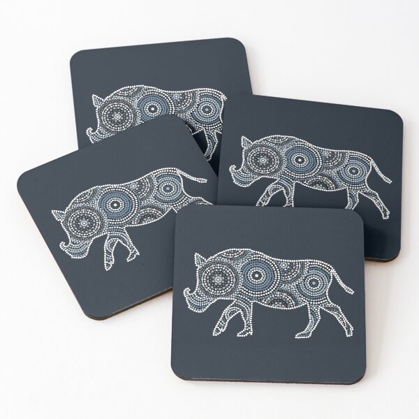Item preview, Dot Mandala - Kit's Warthog designed and sold by GeoCreate.