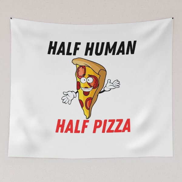 Item preview, Half Human Half Pizza designed and sold by Chanchane Store.