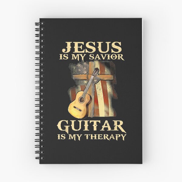 Item preview, Jesus Is My Savior Guitar Is My Therapy designed and sold by jamielottie.