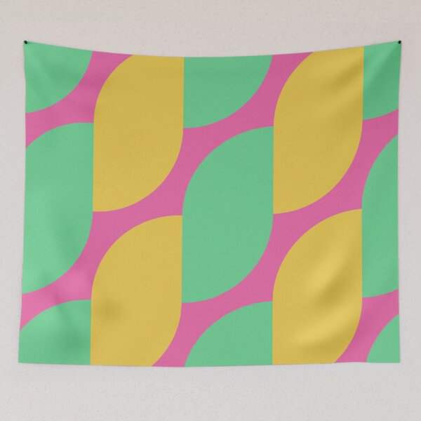 Item preview, 1980s candy colour pattern retro designed and sold by DesignsofNote.