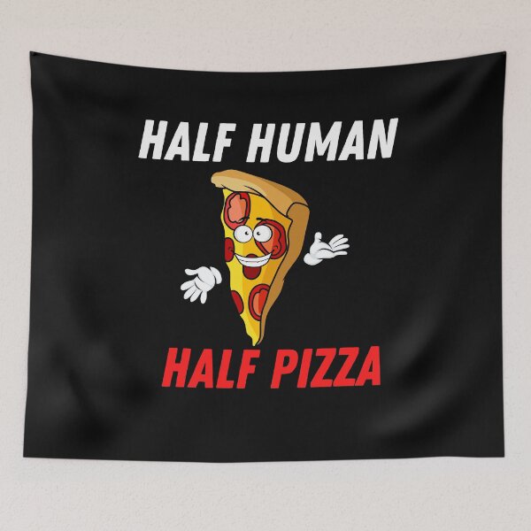 Item preview, Half Human Half Pizza designed and sold by Chanchane Store.