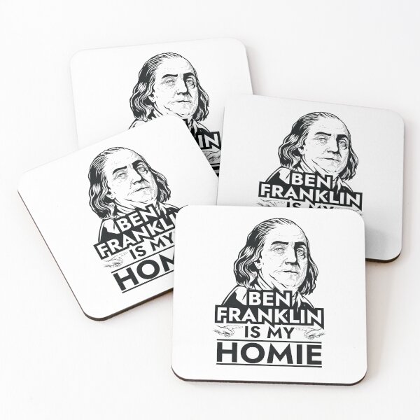 Item preview, Benjamin Franklin is My Homie Ben Franklin  designed and sold by The Junto Shop.