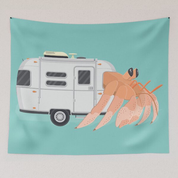 Item preview, Crab in the Camper Van designed and sold by JoyforU.