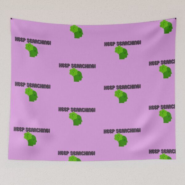 Item preview, "Keep Searching" Text and A Mind Log  designed and sold by Right-M-E.