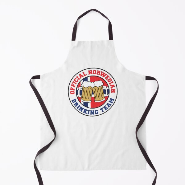 Item preview, Official Norwegian Drinking Team Featuring Flag Of Norway And Beers designed and sold by jaycartoonist.