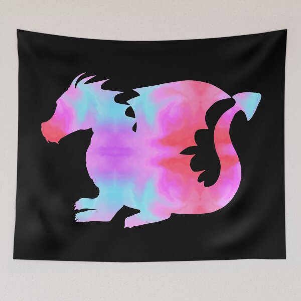 Item preview, Pink Blue Baby Dragon designed and sold by FaithAndForest.