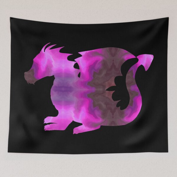 Item preview, Dark Pink Baby Dragon designed and sold by FaithAndForest.