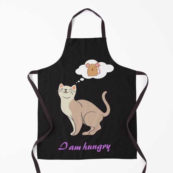 Item preview, I'm Hungry, Hungry cat and cat thinking about food designed and sold by theking1002.