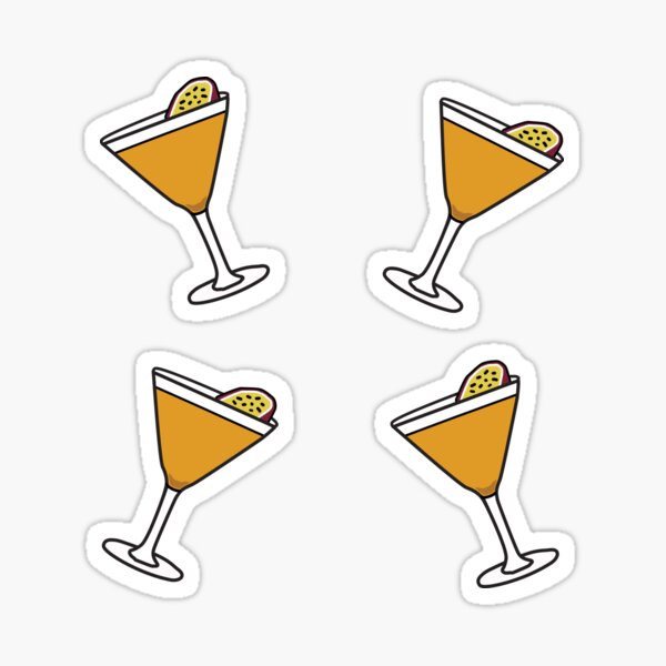 Cute Porn Star Martini Cocktail Sticker Pack Sticker For Sale By Dananddee Redbubble 9620