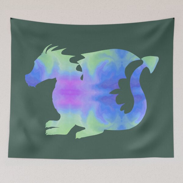 Item preview,  Green Blue Baby Dragon designed and sold by FaithAndForest.