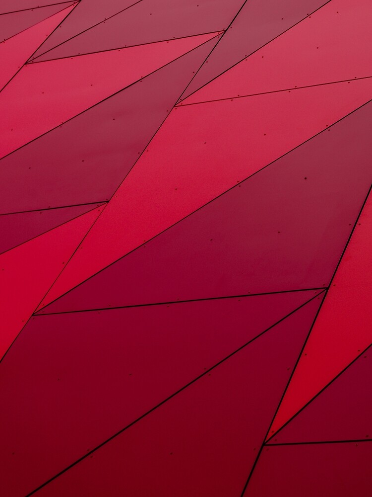 Red Geometric by Claudiocmb