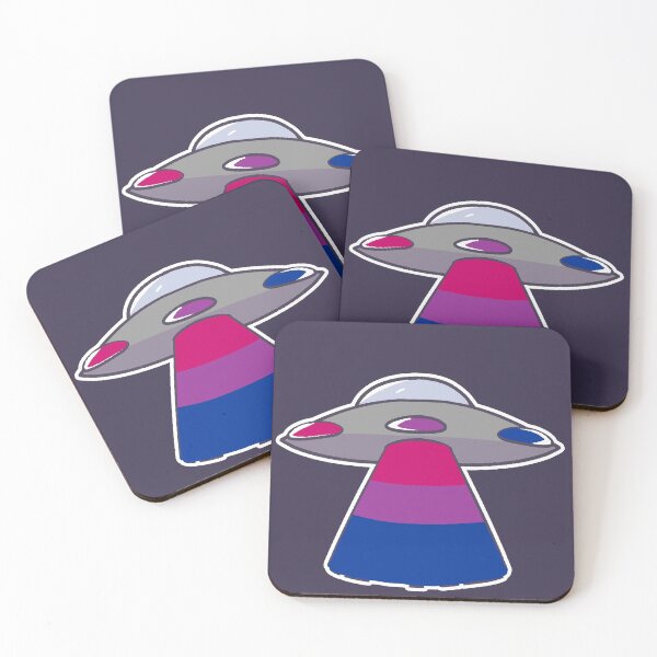 Item preview, Bi Pride UFO designed and sold by ThePlanetarium.
