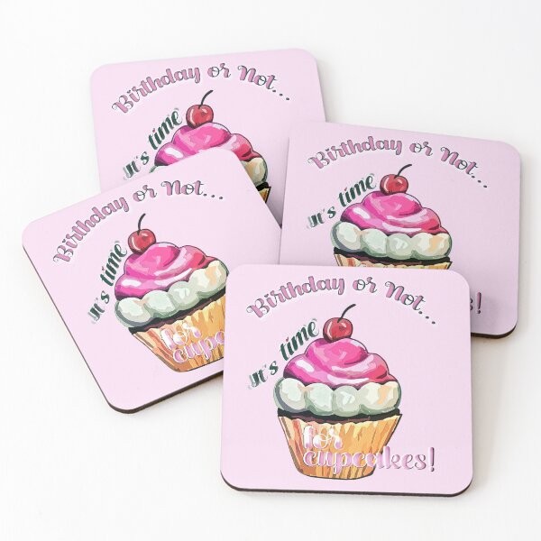 Item preview, Sassy Un-Birthday Cupcake Time All-Over Print Kids of All Ages designed and sold by GrynszpanDezign.