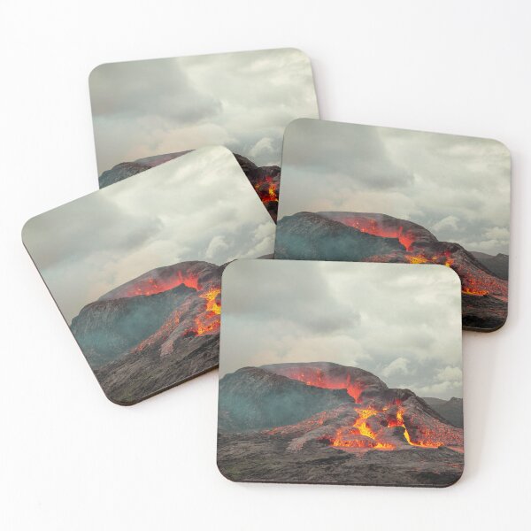 Item preview, Fagradalsfjall volcano after eruption on cloudy day June 3rd 2021 designed and sold by Jon-Bear.