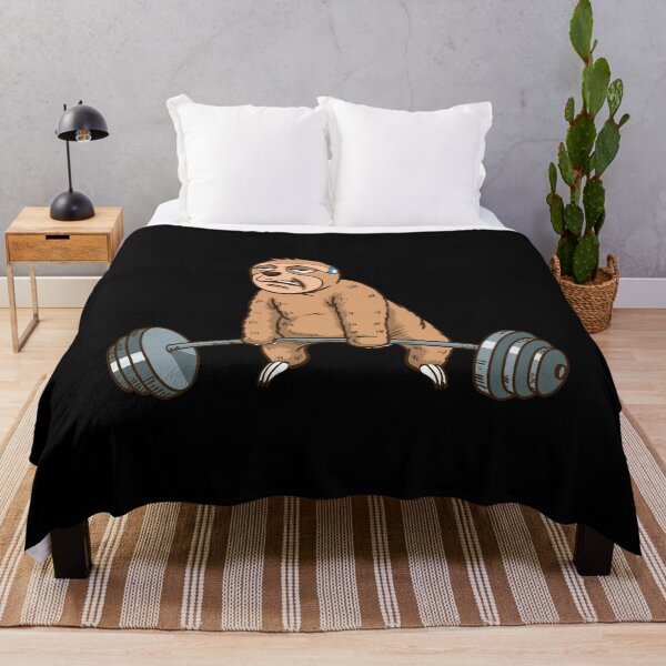 Artikelvorschau, Faultier Gym Lover Kreuzheben Fitness Sport Bodybuilding entworfen und verkauft von DSWShirts.