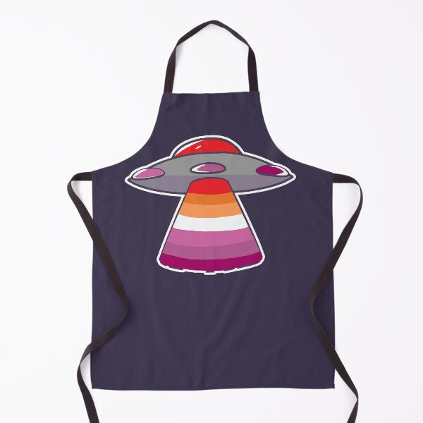 Item preview, Lesbian Pride UFO designed and sold by ThePlanetarium.