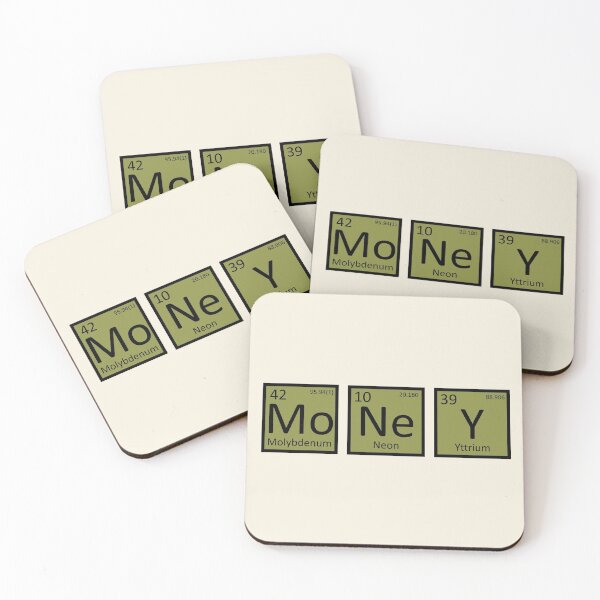 Item preview, Money on the periodic table designed and sold by yayor.