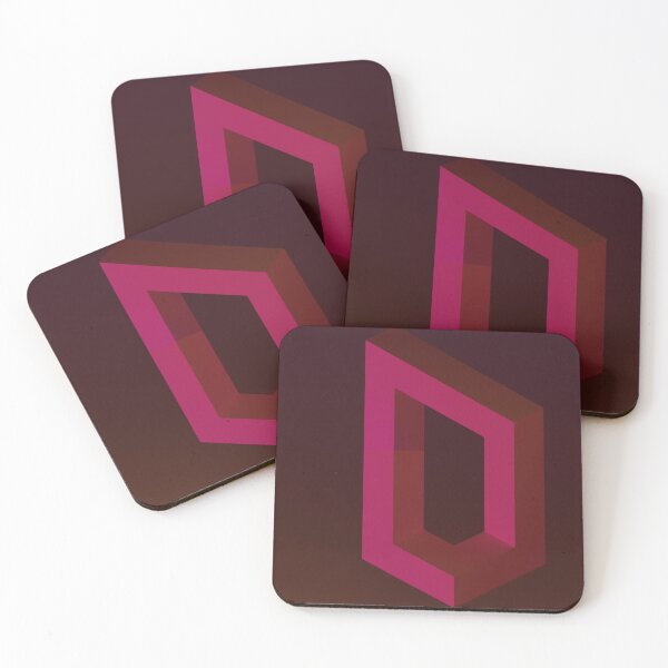 Item preview, Impossible geometry in ruby designed and sold by Art Dila Studio.