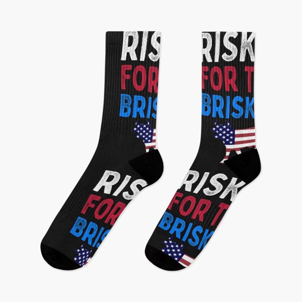 Item preview, Risk it for the brisket summer barbeque designed and sold by DesignsofNote.