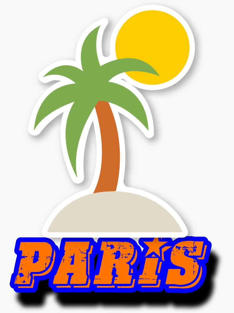 Thumbnail 3 of 3, Sticker, Nice paris 4 designed and sold by Semapemodiba.