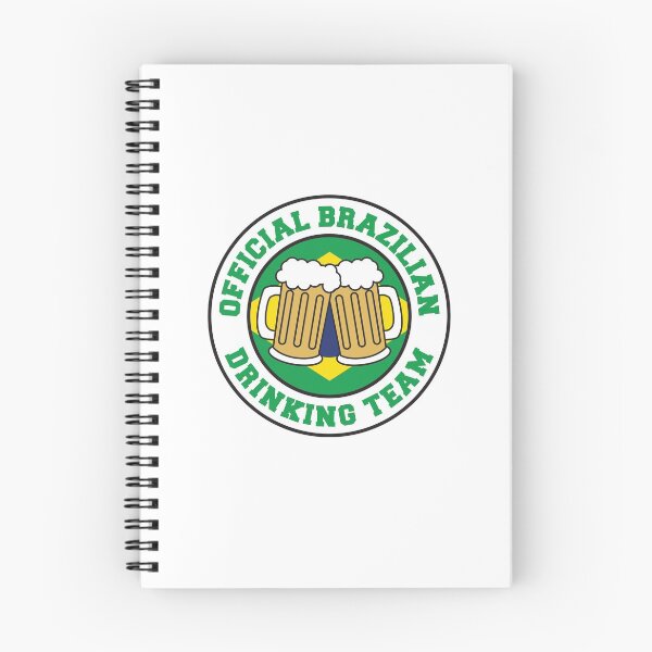 Item preview, Official Brazilian Drinking Team Featuring Flag Of Brazil And Beers designed and sold by jaycartoonist.