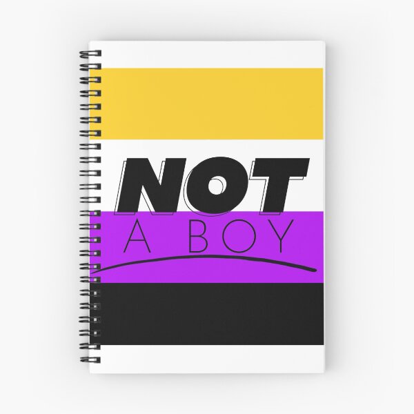 Item preview, Not A Boy (nonbinary) designed and sold by Dee Darkholme.